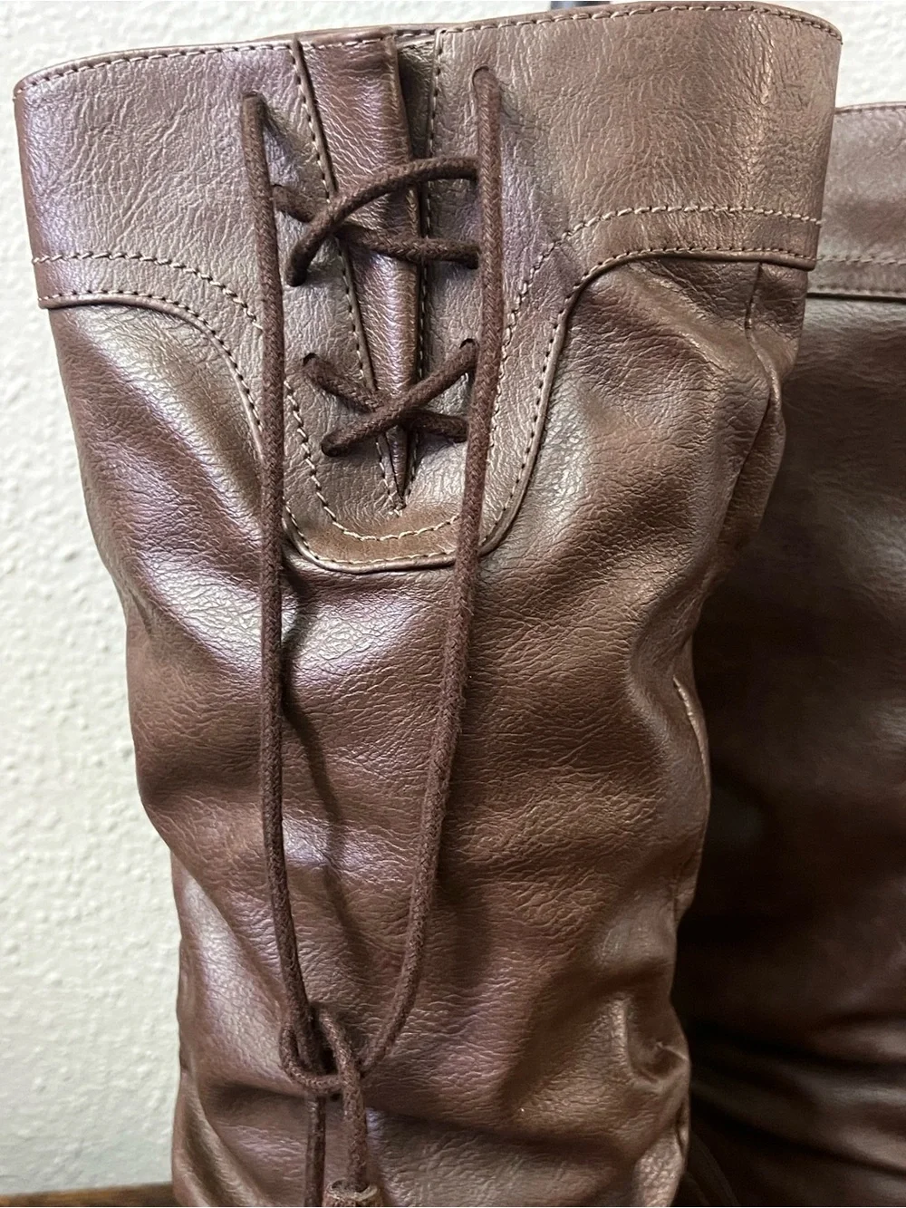 Women's Brown Mid-Calf Slouch Boots